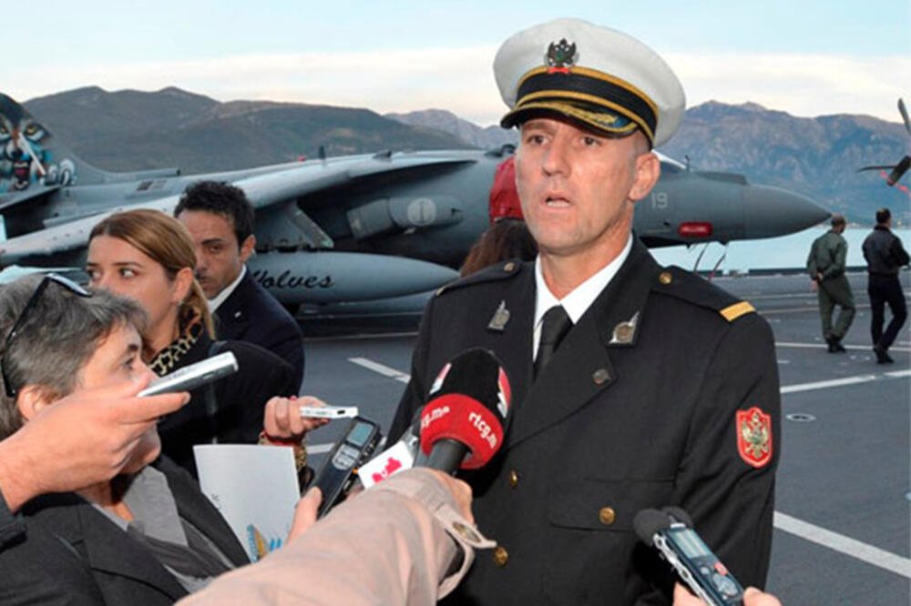 Komandant Mornarice Vojske Crne Gore udaljen sa dužnosti