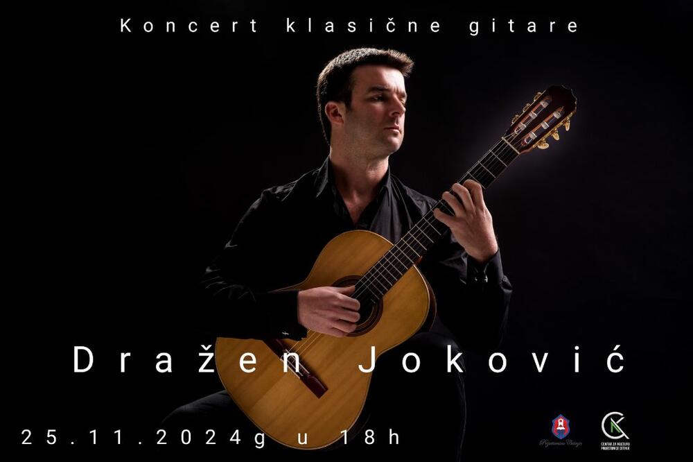 Koncert gitariste Dražena Jokovića na Cetinju