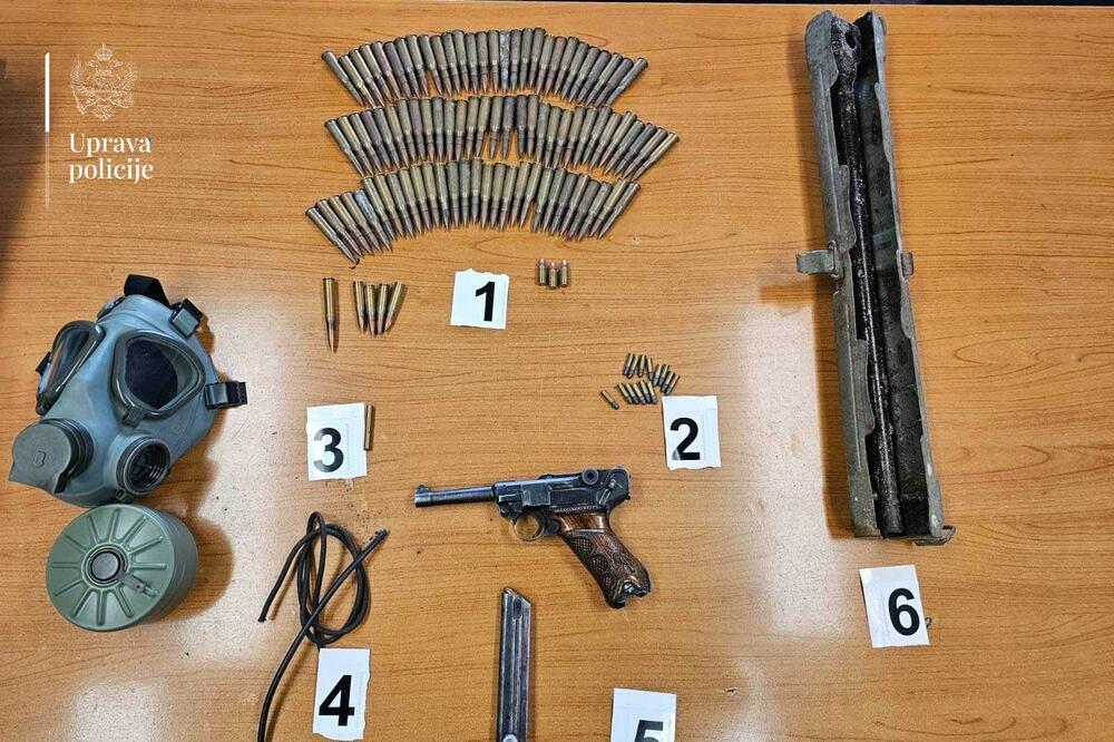 Krivična prijava protiv Beranca, pronađeni pištolj, municija i drugi predmeti