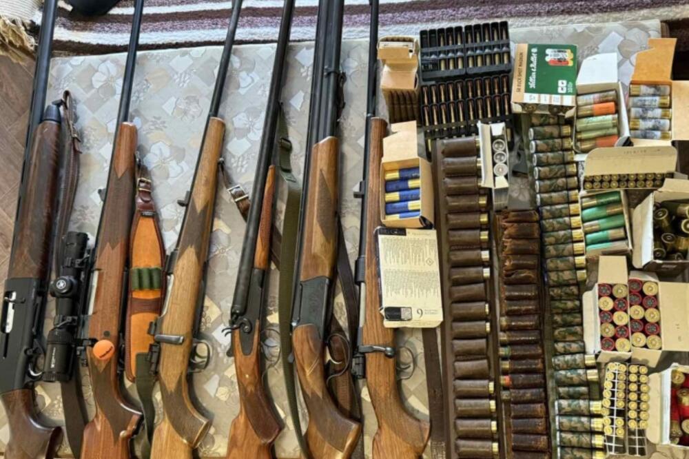 Krivična prijava protiv Nikšićanina: 14. septembra oduzete puške i više od 270 metaka