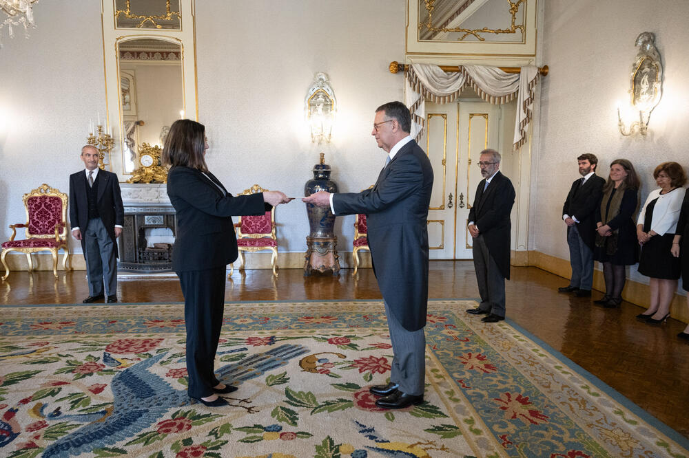 Lalović predala akreditivna pisma predsjedniku Portugala i stupila na dužnost ambasadorke