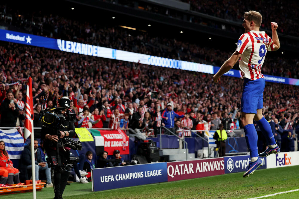 LIVE BLOG Liga šampiona: Serlot het-trikom odveo Atletiko u osminu finala, Inter juri dva gola minusa