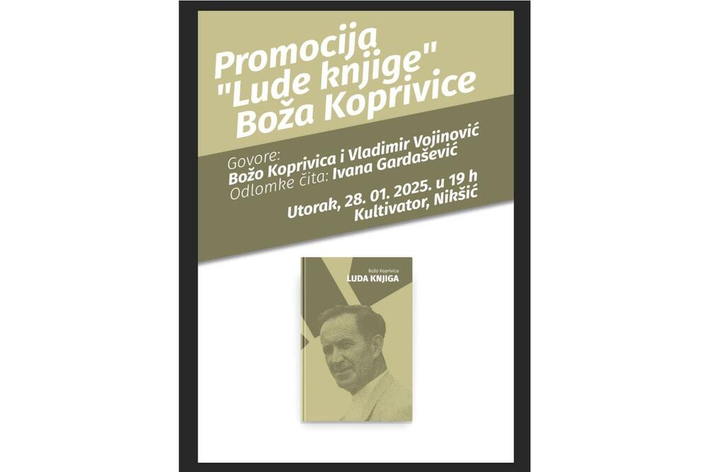 „Luda knjiga” Boža Koprivice