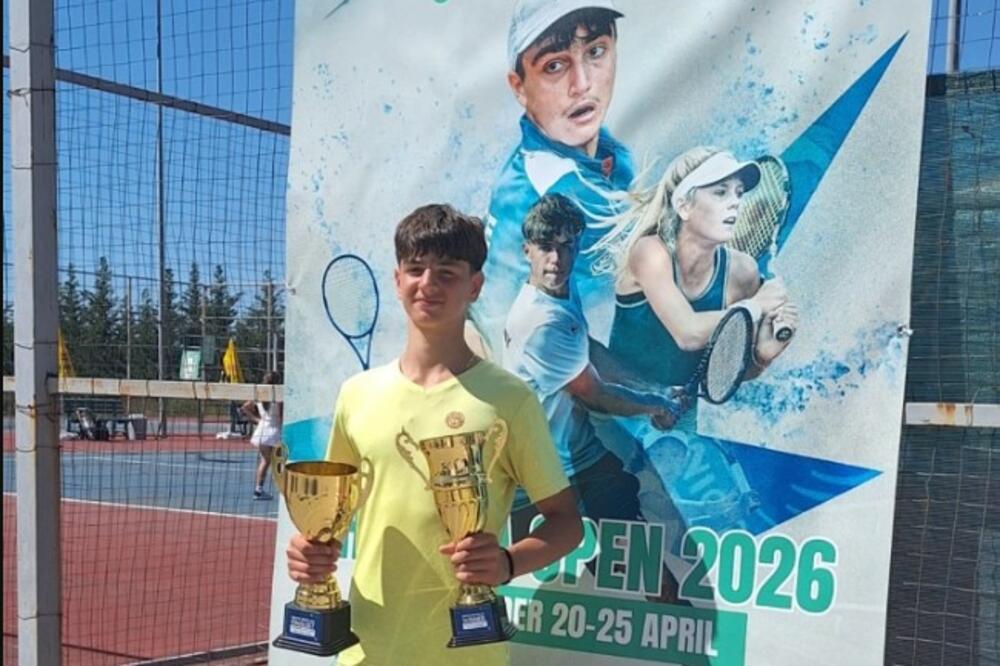 Lukovac do finala u singlu i trofeja u dublu na turniru u Skadru