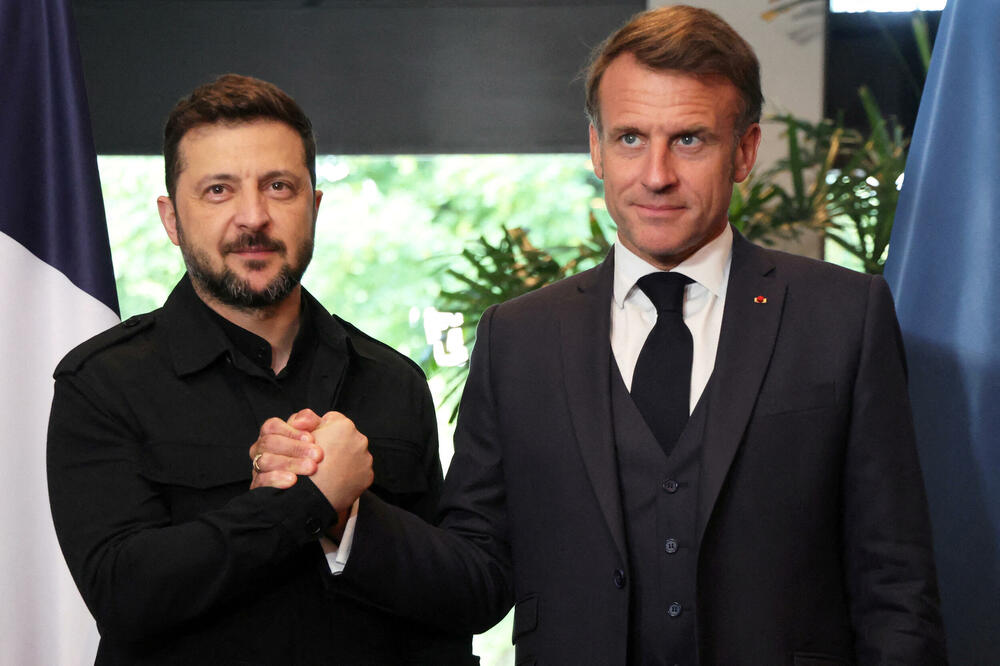 Makron i Zelenski se složili o važnost borbe protiv korupcije