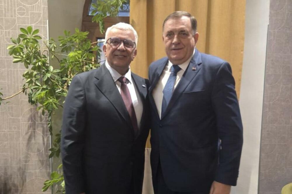 Mandić razgovarao sa Dodikom: Granice nisu prepreka za kulturno i duhovno jedinstvo srpskog naroda