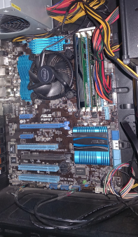 Maticna,procesor i ram ddr3 10gb