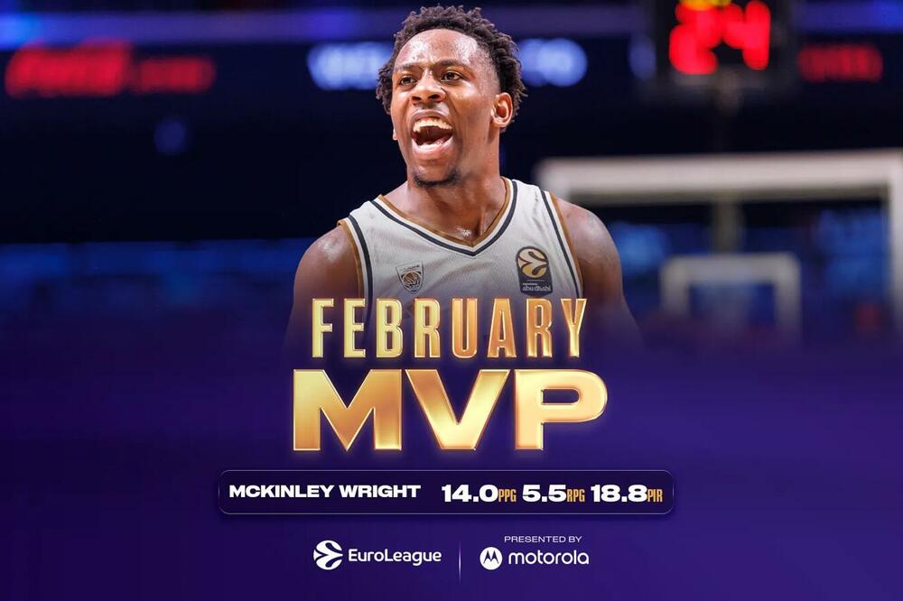 Mekinli Rajt obilježio februar u Evroligi