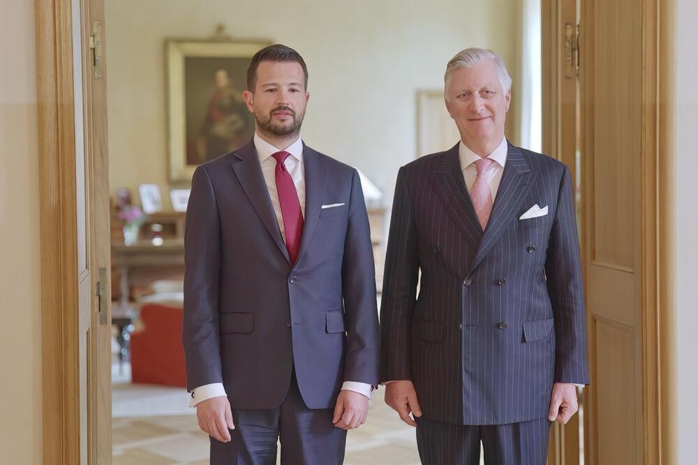 Milatović kod kralja Filipa, istakao značaj podrške Belgije evropskom putu Crne Gore