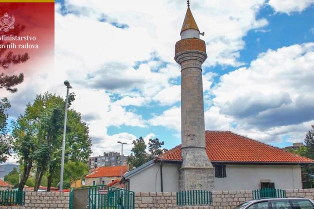 Ministarstvo raspisalo javnu nabavku za sanaciju Hadži Ismailove džamije u Nikšiću