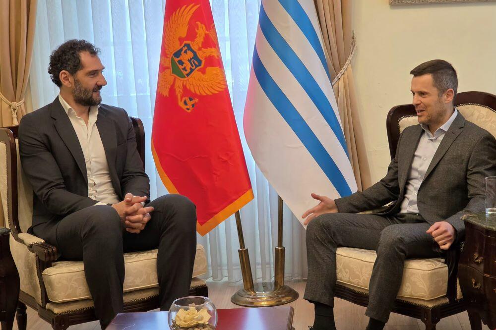 Mujović sa Garbahosom: Podgorica spremna da bude domaćin velikih košarkaških takmičenja