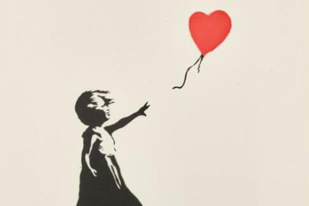 Muškarac osuđen na zatvor zbog krađe Benksijeve slike "Djevojčica s balonom"