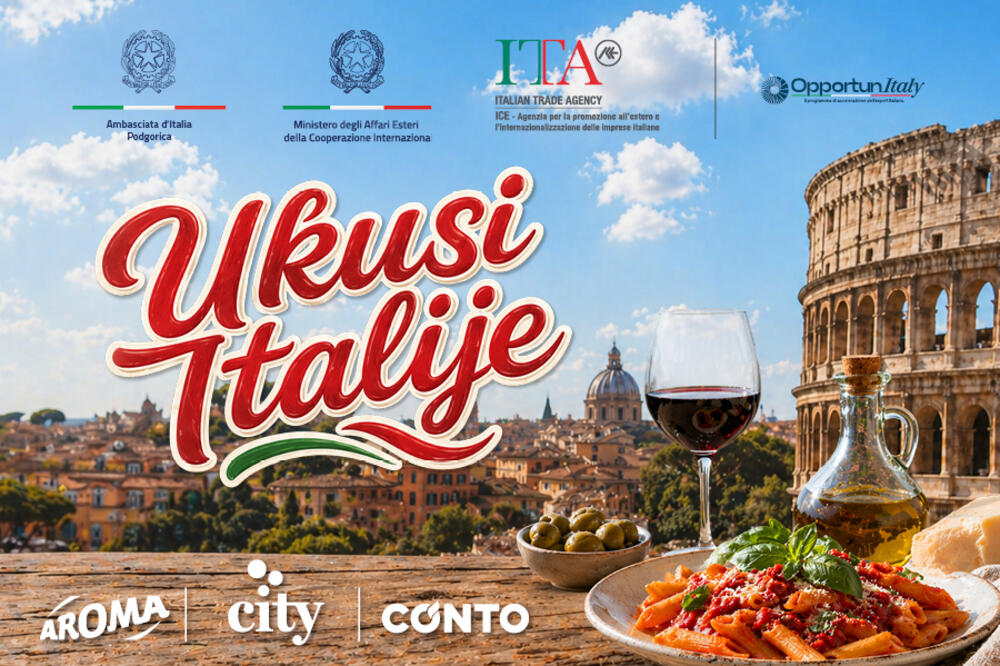 Najbolje iz Italije sada bliže nego ikad - otvoren projekat &bdquo;Ukusi Italije&ldquo; u Aroma, City i Conto marketima