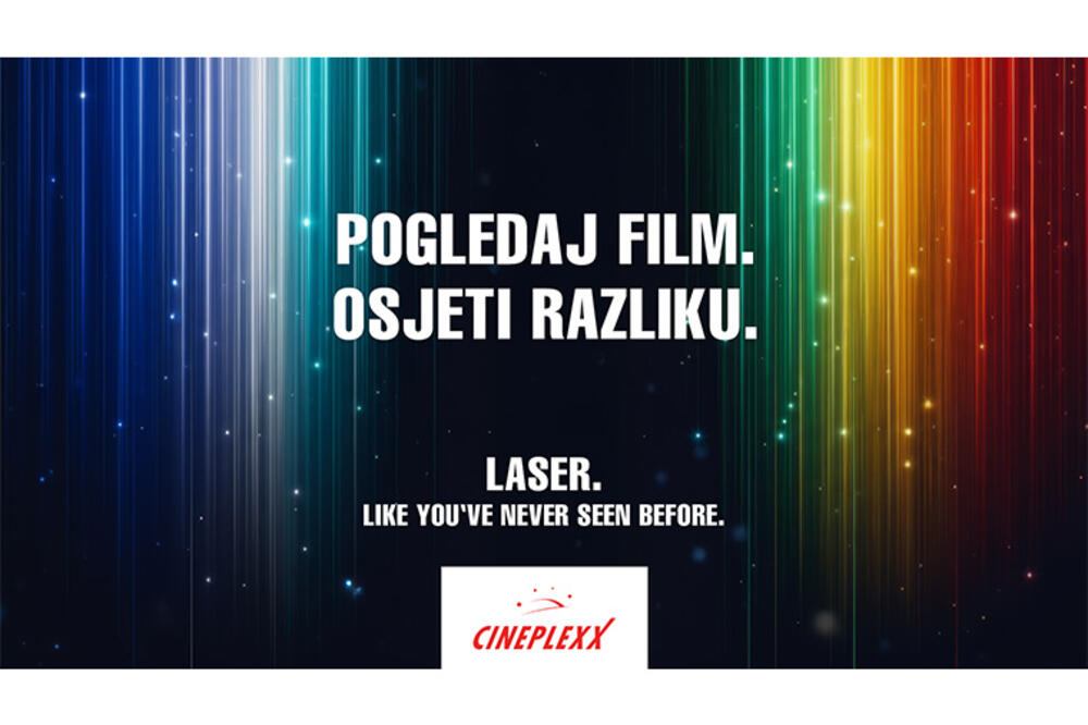 Najnovija laserska tehnologija stigla je u bioskop Cineplexx Big Fashion.