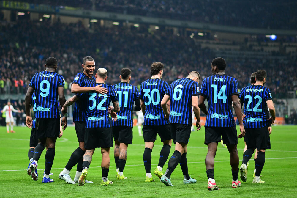 Nema problema za Inter - u Derbi dela Madonina ulazi sa dvocifrenom razlikom