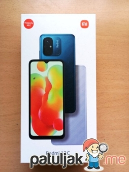Neraspakovan Xiaomi Redmi 12 C, 50 MP, 64GB + 3GB, brzi punjac 10W, siva boja, garancija pune 2 god