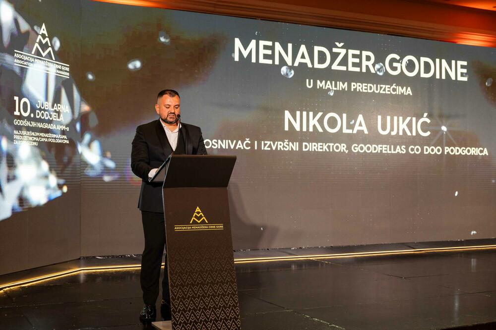 Nikola Ujkić dobitnik priznanja &bdquo;Menadžer godine u malim preduzećima&ldquo;