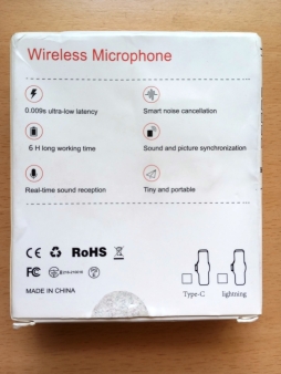 Nov microfon wireless pogodan za intervju, casove, sastanke do 25 m dometa