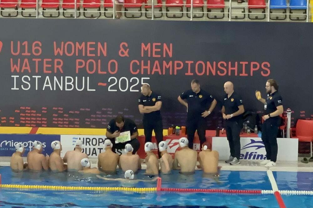 Nova medalja za crnogorski vaterpolo - U16 selekcija bronzana na EP