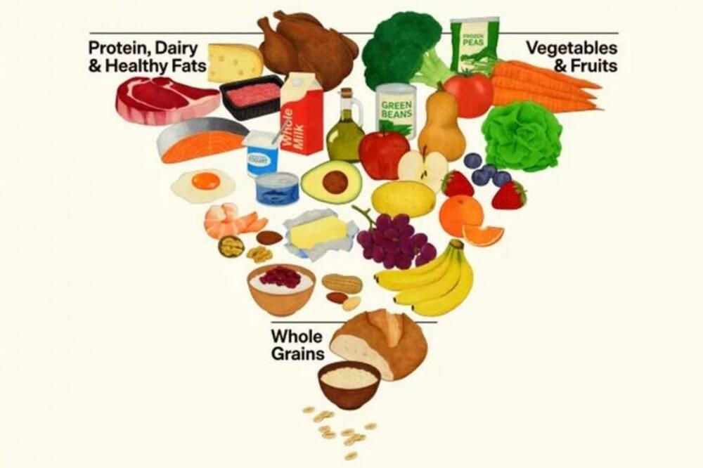 Nova prehrambena piramida - proteini i masti dominiraju