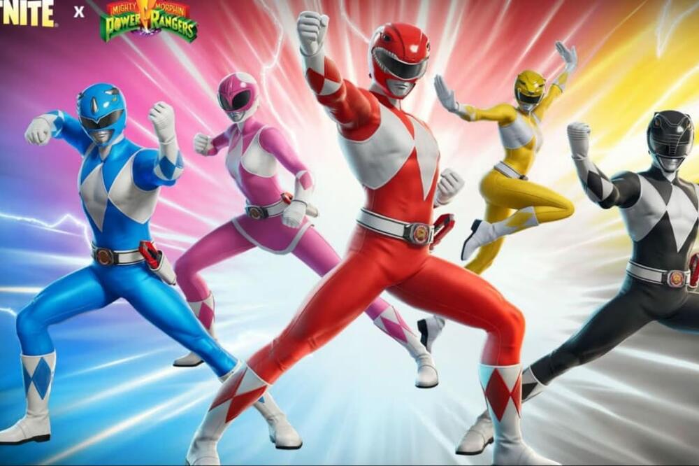 Nova saradnja Fortnitea i Moćnih Rendžera