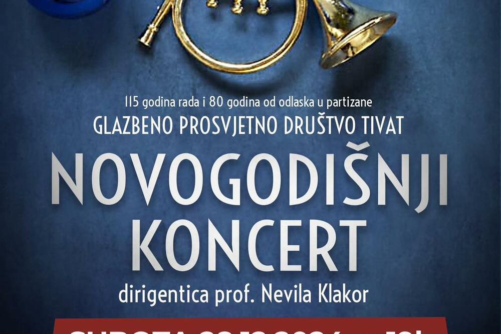 Novogodišnji koncert GPD Tivat