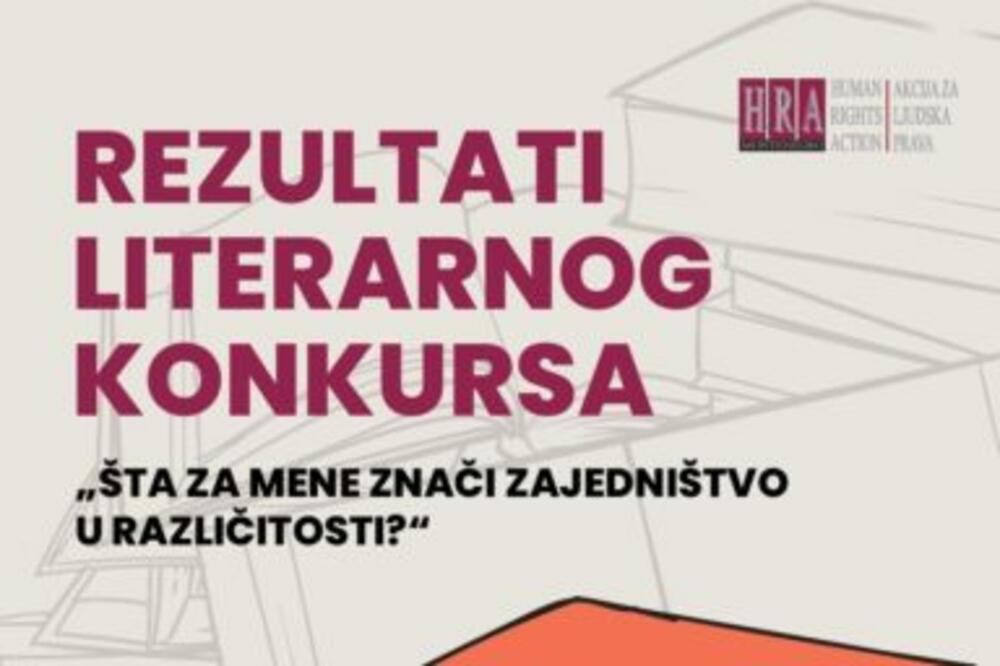 Objavljeni rezultati literarnog konkursa "Šta za mene znači zajedništvo u različitosti?"