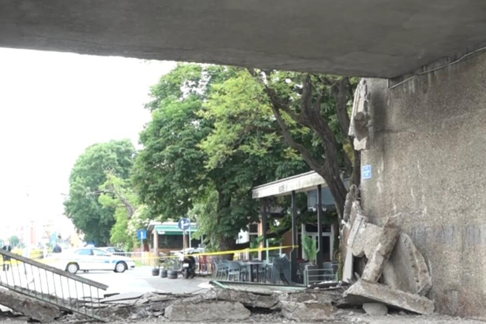 Obrušio se dio mosta na graničnom prelazu između BiH i Hrvatske, nije bilo povrijeđenih