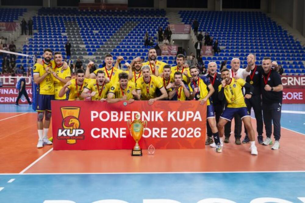 Odbojkaši Budve velikim preokretom odbranili pehar Kupa