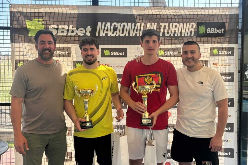 Padel: Pozojeviću i Jankoviću prvo mjesto