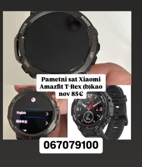 Pametni sat Xiaomi Amazfit T-Rex (b)kao nov