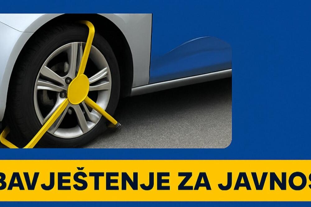 Parking servis Bijelo Polje uvodi postavljanje "kandži": Javni prostor ubuduće bez povlašćenih