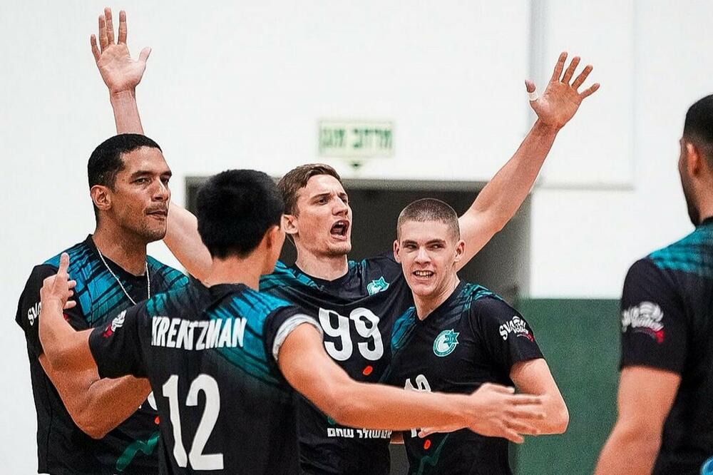 Pavićević najbolji poenter izraelskog šampionata, uspješna sedmica za crnogorske odbojkaše