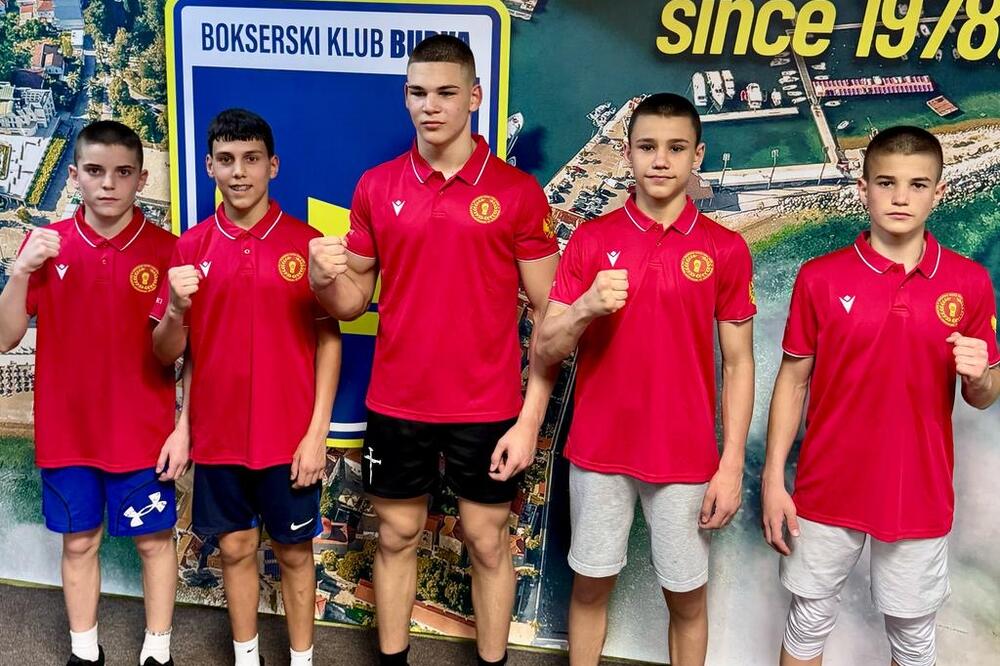 Petorica juniora boksovaće za Crnu Goru u Bakuu