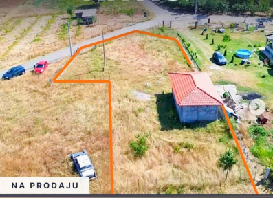 Plac sa kućom, 700m2, Donji Kokoti, Podgorica, Prodaja