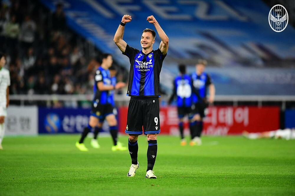 Počeo šampionat Južne Koreje, Mugoša strijelac u porazu Inčona