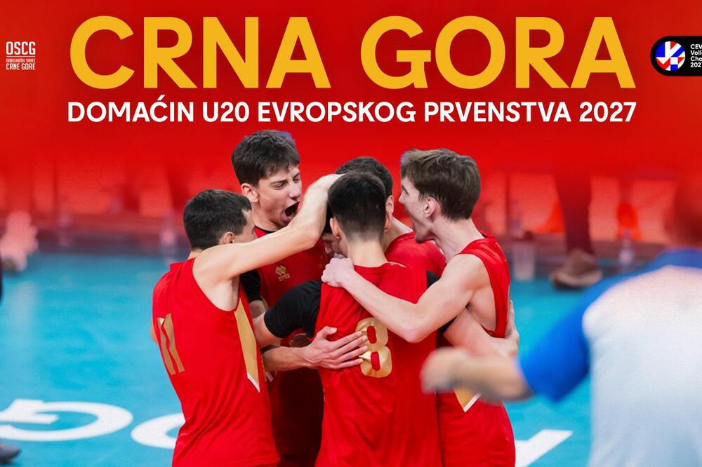 Podgorica i Osijek domaćini Evropskog odbojkaškog prvenstva za juniore 2027.