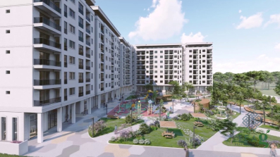 Podgorica, Tološka šuma zgrada Green Level 2, trosoban stan 101m2