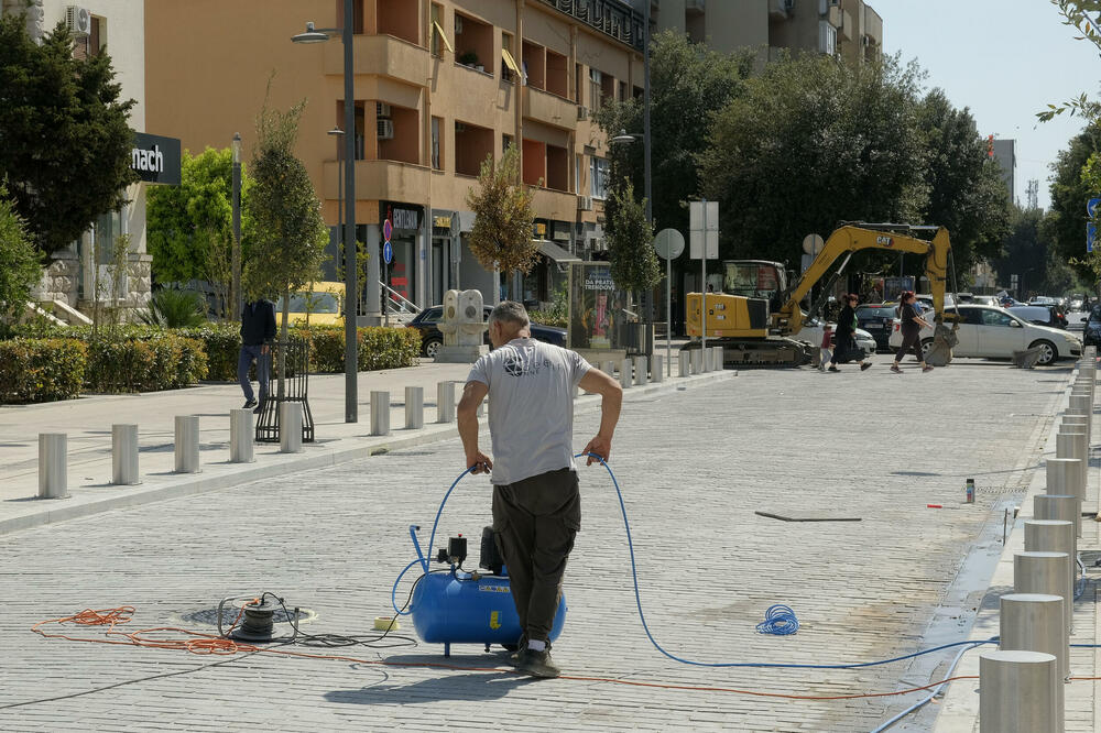 Podgorica: Za Ulicu slobode još milion eura