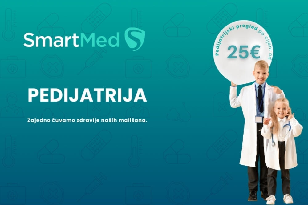 Poliklinika SmartMed: Pedijatrijski pregledi po promotivnoj cijeni od 25 eura
