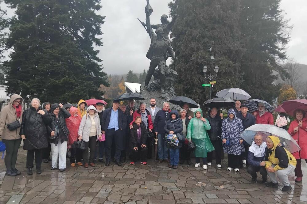 Poštovaoci Druge dalmatinske brigade posjetili Kolašin