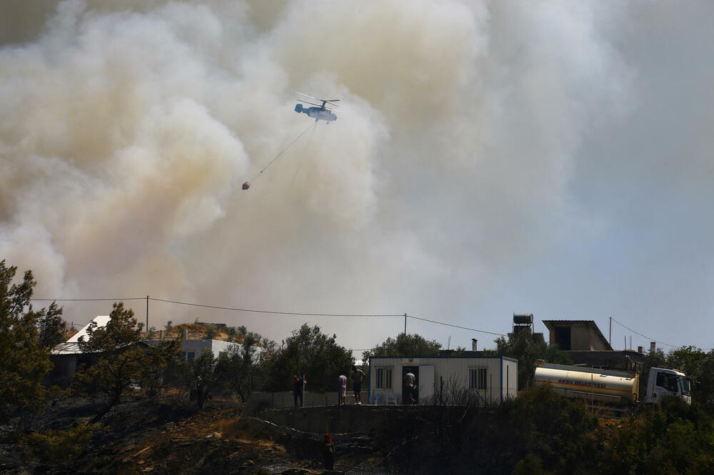 Požari na mediteranskoj obali Turske, vlada proglasila dvije provincije zonom katastrofe
