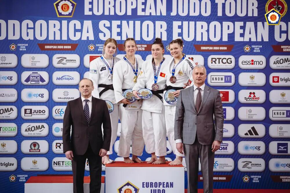 Praščević i Mrvaljević bronzane na Evropskom kupu u Podgoricu