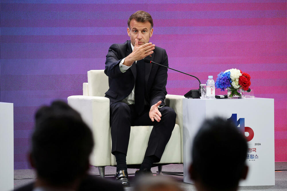 Predsjednik Francuske Emanuel Makron danas putuje u Lion gde će se obratiti samitu koji organizuje Francuska