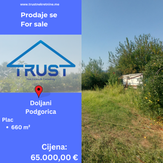 Prodaje se plac površine cca 660 m2!