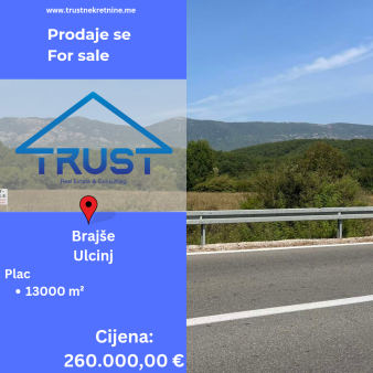 Prodaje se plac površine 13000 m2!