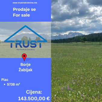 Prodaje se plac površine 5738 m2!