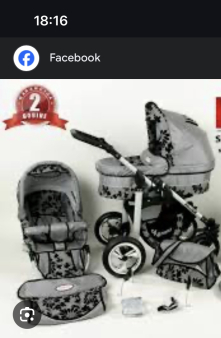 Prodajem djecija kolica 2 u 1