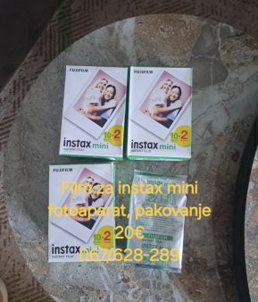 Prodajem Filmove za Instax Mini Polaroid aparate