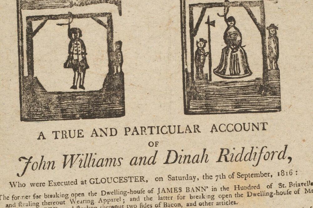 Prodata brošura o pogubljenju prabake Kajli Minog